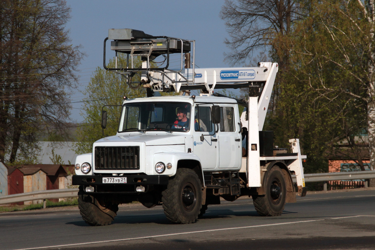 Чувашия, № В 773 УВ 21 — ГАЗ-33081 «Садко»