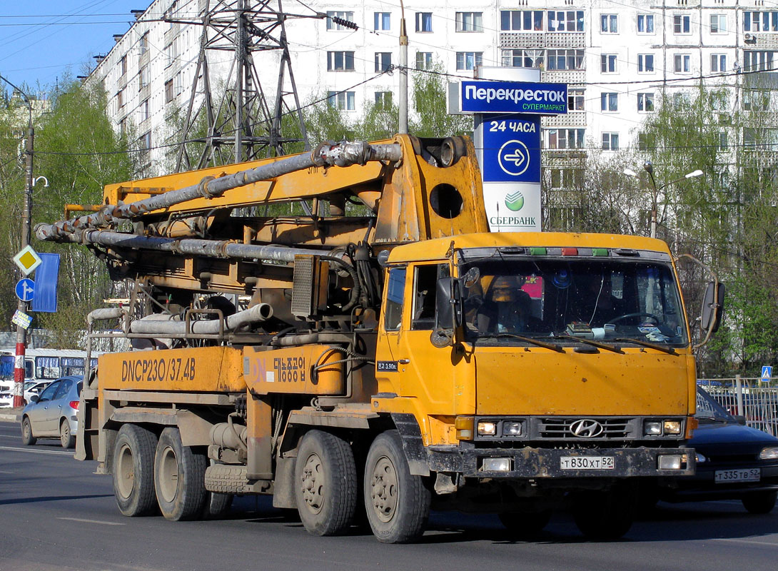 Нижегородская область, № Т 830 ХТ 52 — Hyundai (общая модель)