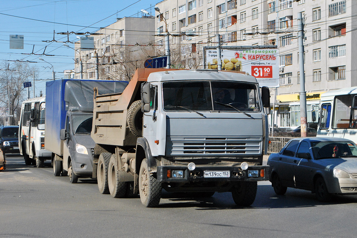 Нижегородская область, № М 139 ОС 152 — КамАЗ-55111 (общая модель)