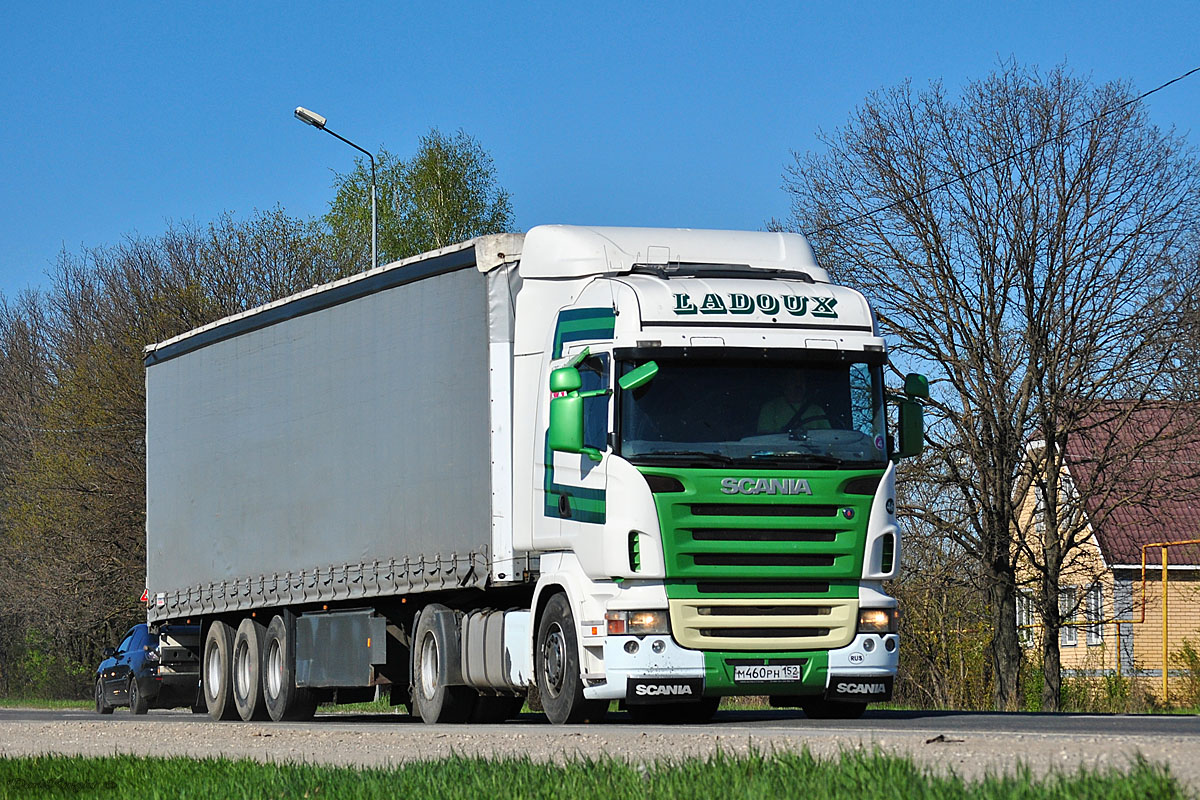 Нижегородская область, № М 460 РН 152 — Scania ('2004, общая модель)