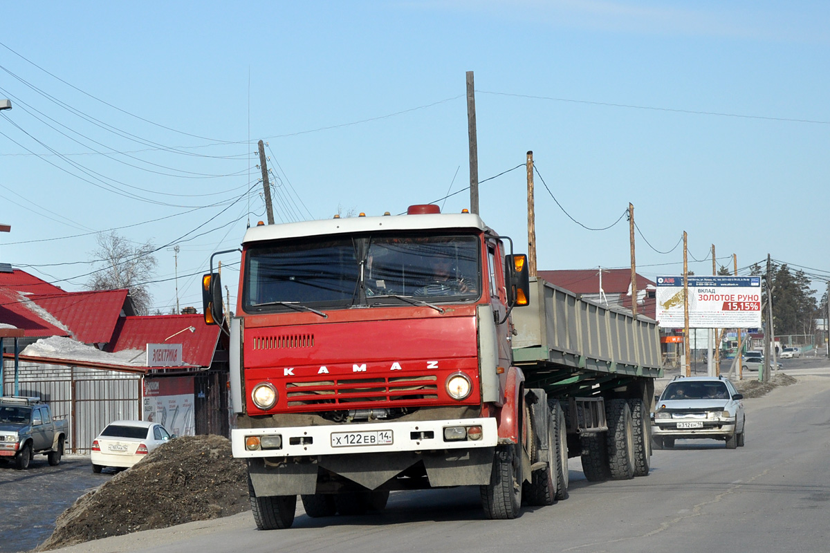 Саха (Якутия), № Х 122 ЕВ 14 — КамАЗ-5410