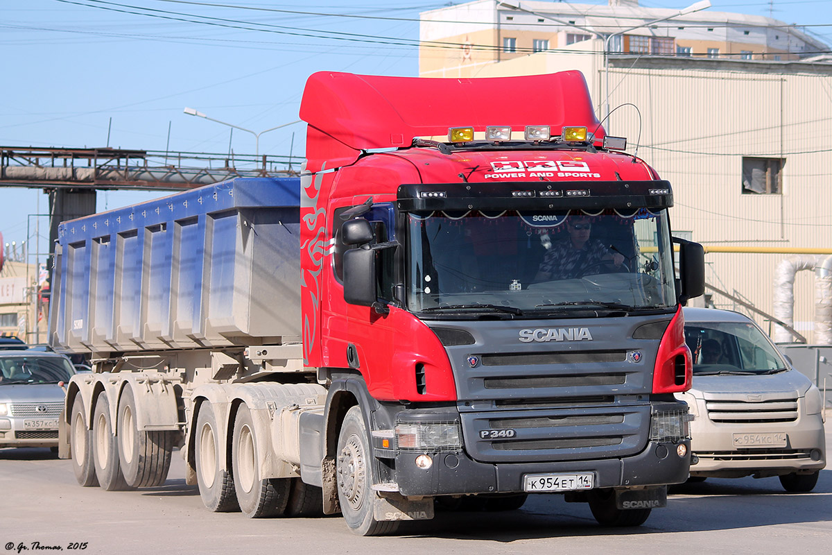 Саха (Якутия), № К 954 ЕТ 14 — Scania ('2004) P340