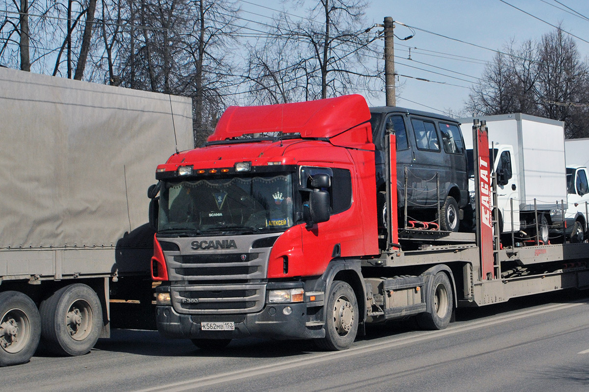 Нижегородская область, № К 562 МВ 152 — Scania ('2011) P360