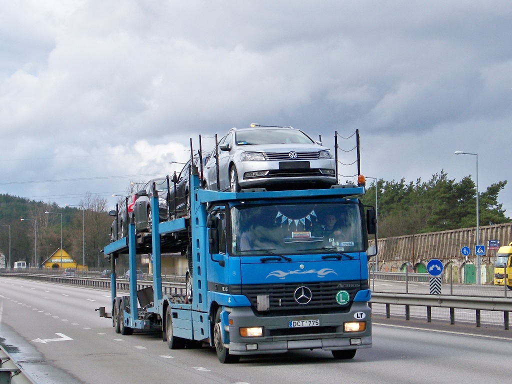 Литва, № DCT 775 — Mercedes-Benz Actros ('1997) 1835