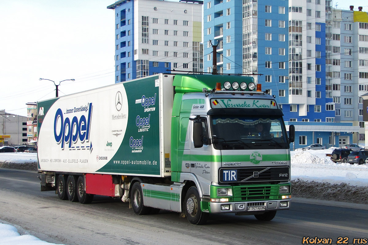 Восточно-Казахстанская область, № F 757 NVM — Volvo ('1993) FH12.460