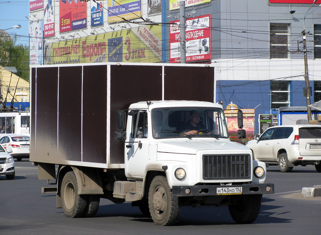 Нижегородская область, № Н 143 НО 152 — ГАЗ-3309