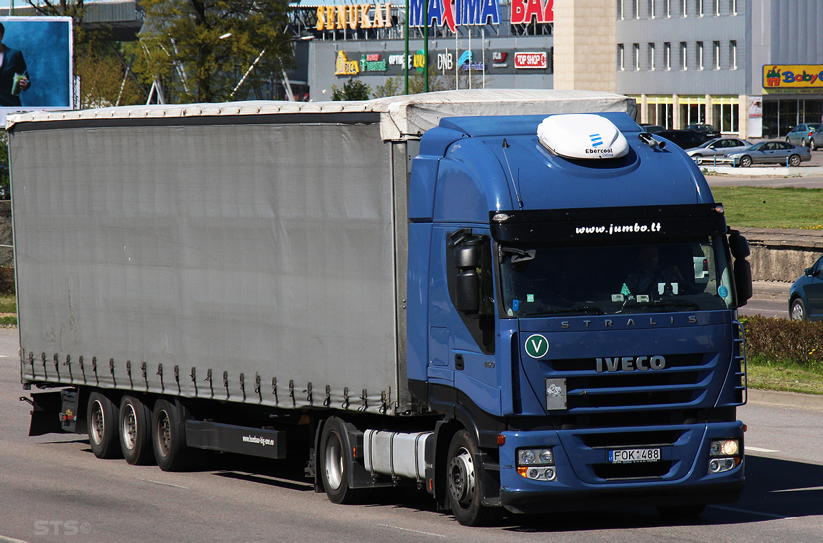 Литва, № FOK 488 — IVECO Stralis ('2007) 450