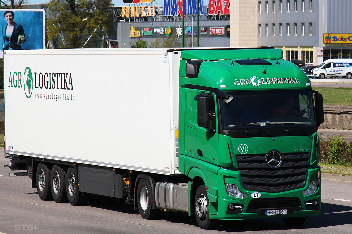 Литва, № HRH 661 — Mercedes-Benz Actros ('2011) 1842