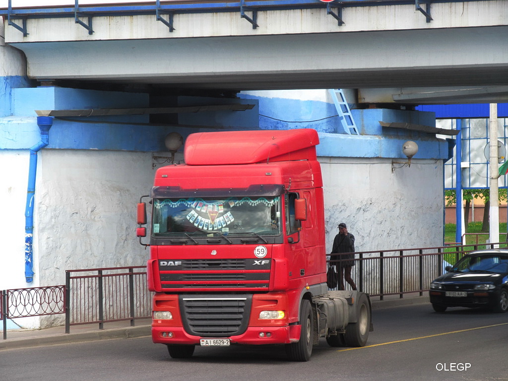 Витебская область, № АІ 6629-2 — DAF XF105 FT