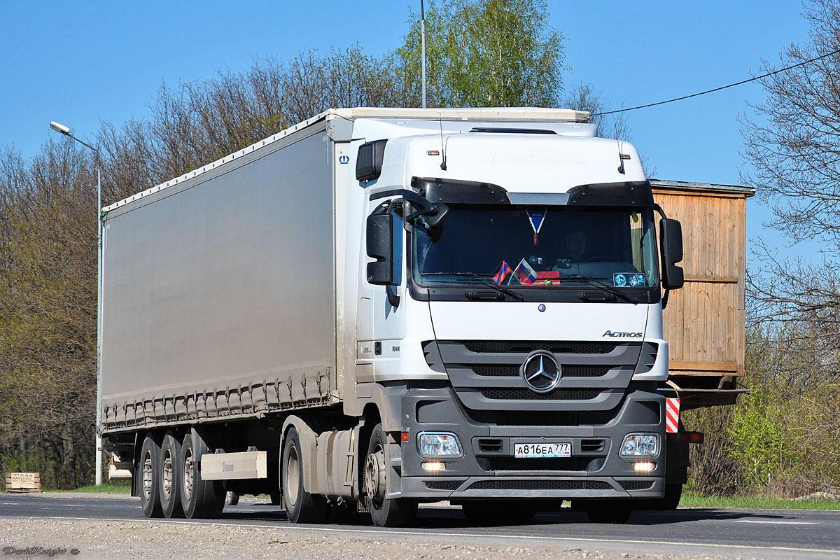 Москва, № А 816 ЕА 777 — Mercedes-Benz Actros ('2009) 1844