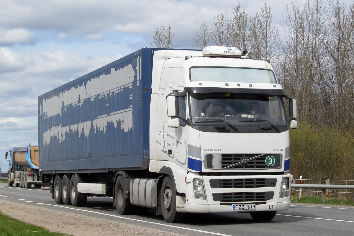 Литва, № FZZ 519 — Volvo ('2002) FH12.460