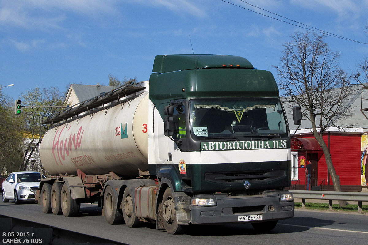 Ярославская область, № У 688 ХК 76 — Renault Premium ('1996)