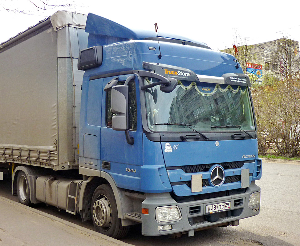 Архангельская область, № К 387 ТС 29 — Mercedes-Benz Actros ('2009) 1844