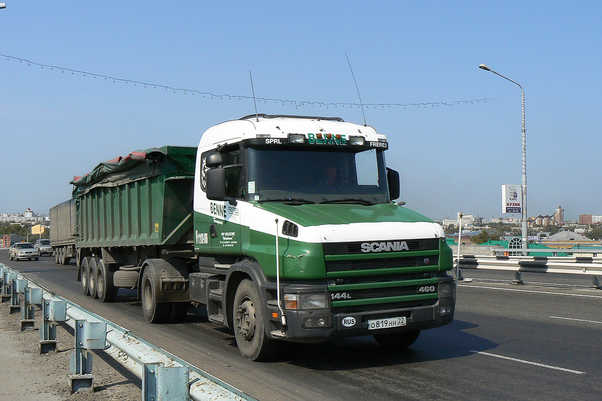 Алтайский край, № О 819 НН 22 — Scania ('1996) T-Series 144L