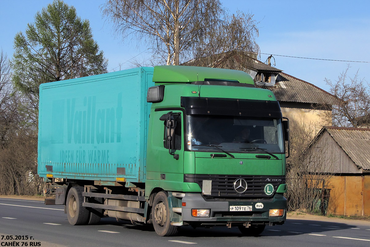 Ярославская область, № Р 109 ТЕ 76 — Mercedes-Benz Actros ('1997)