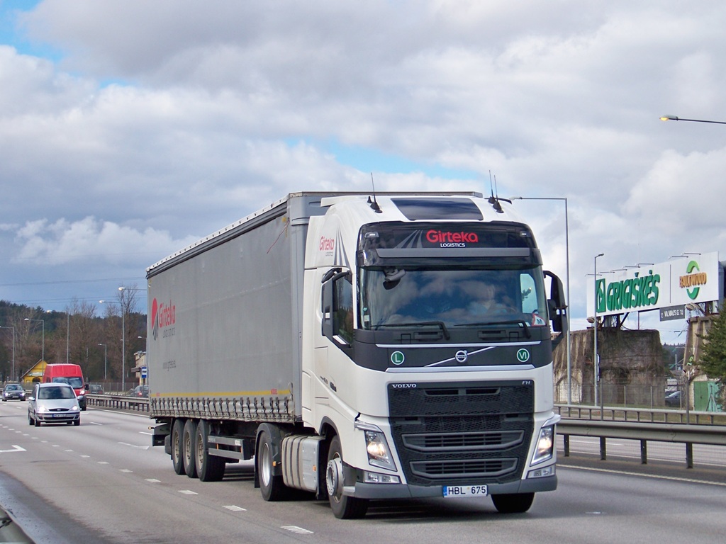 Литва, № HBL 675 — Volvo ('2012) FH.460