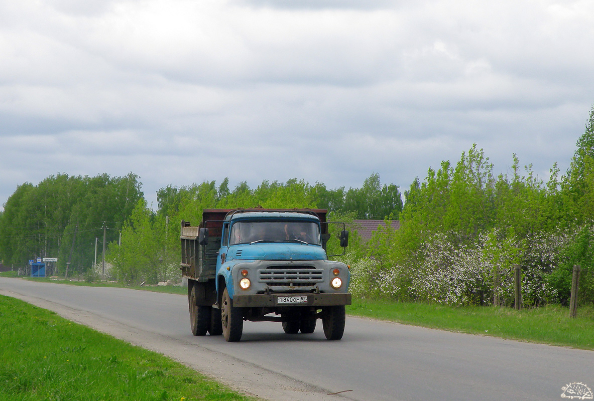 Нижегородская область, № Т 840 ОМ 52 — ЗИЛ-130К