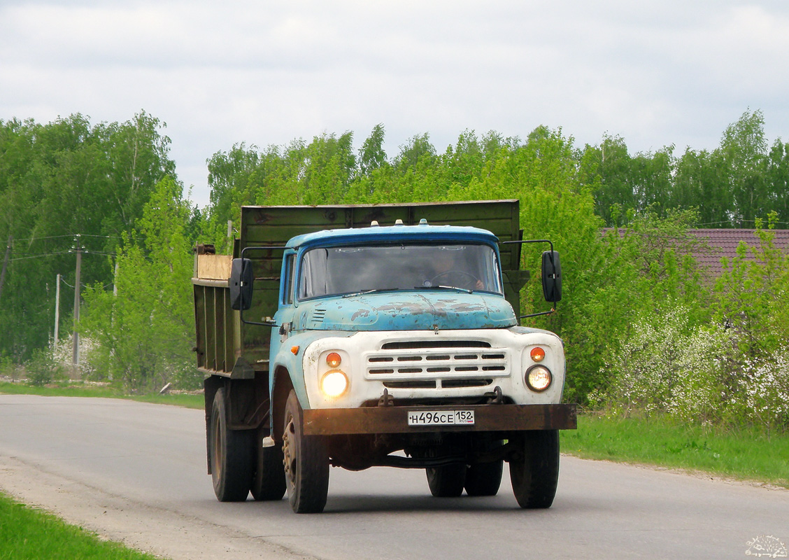 Нижегородская область, № Н 496 СЕ 152 — ЗИЛ-495810