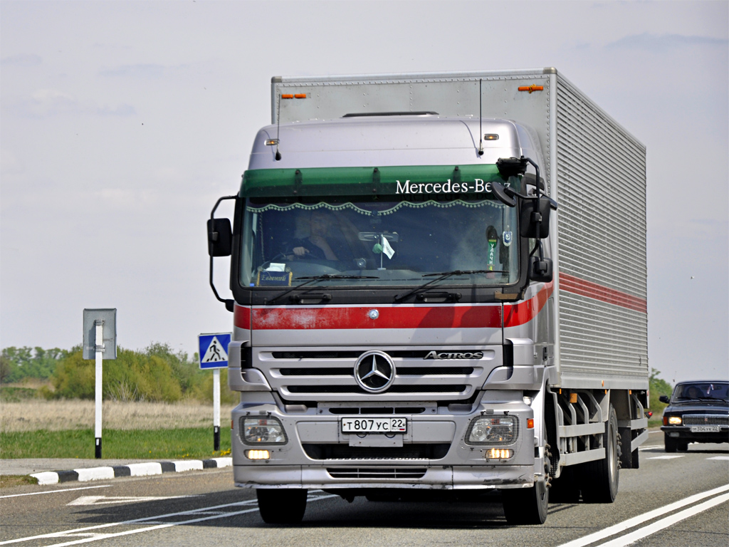 Алтайский край, № Т 807 УС 22 — Mercedes-Benz Actros ('2003) 2536