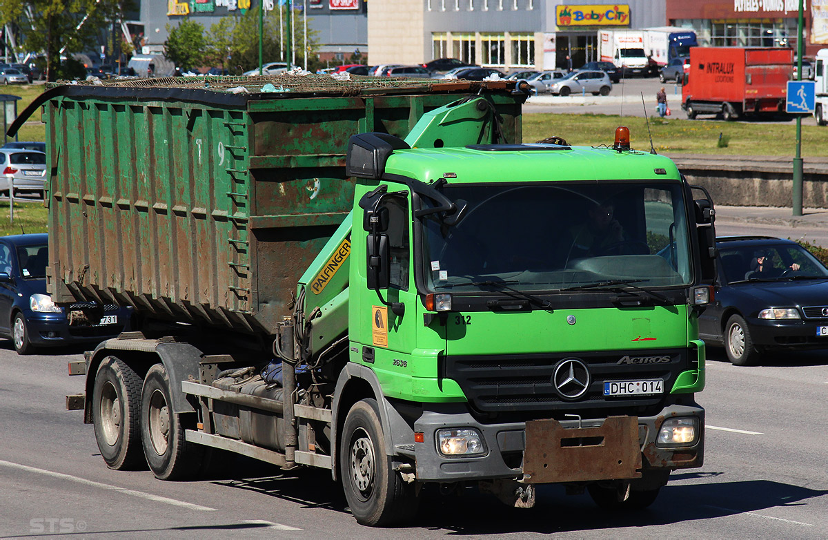 Литва, № 312 — Mercedes-Benz Actros ('2003) 2636