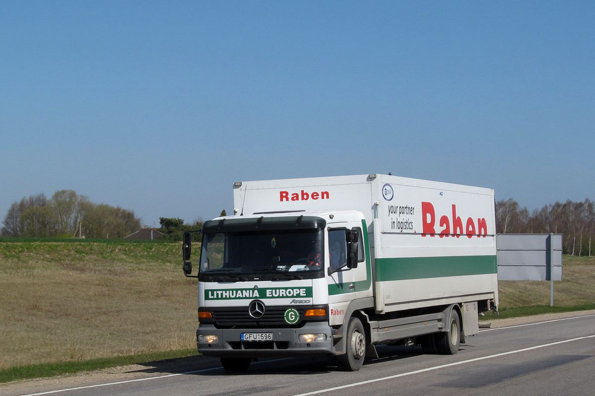 Литва, № GFU 596 — Mercedes-Benz Atego (общ.м)