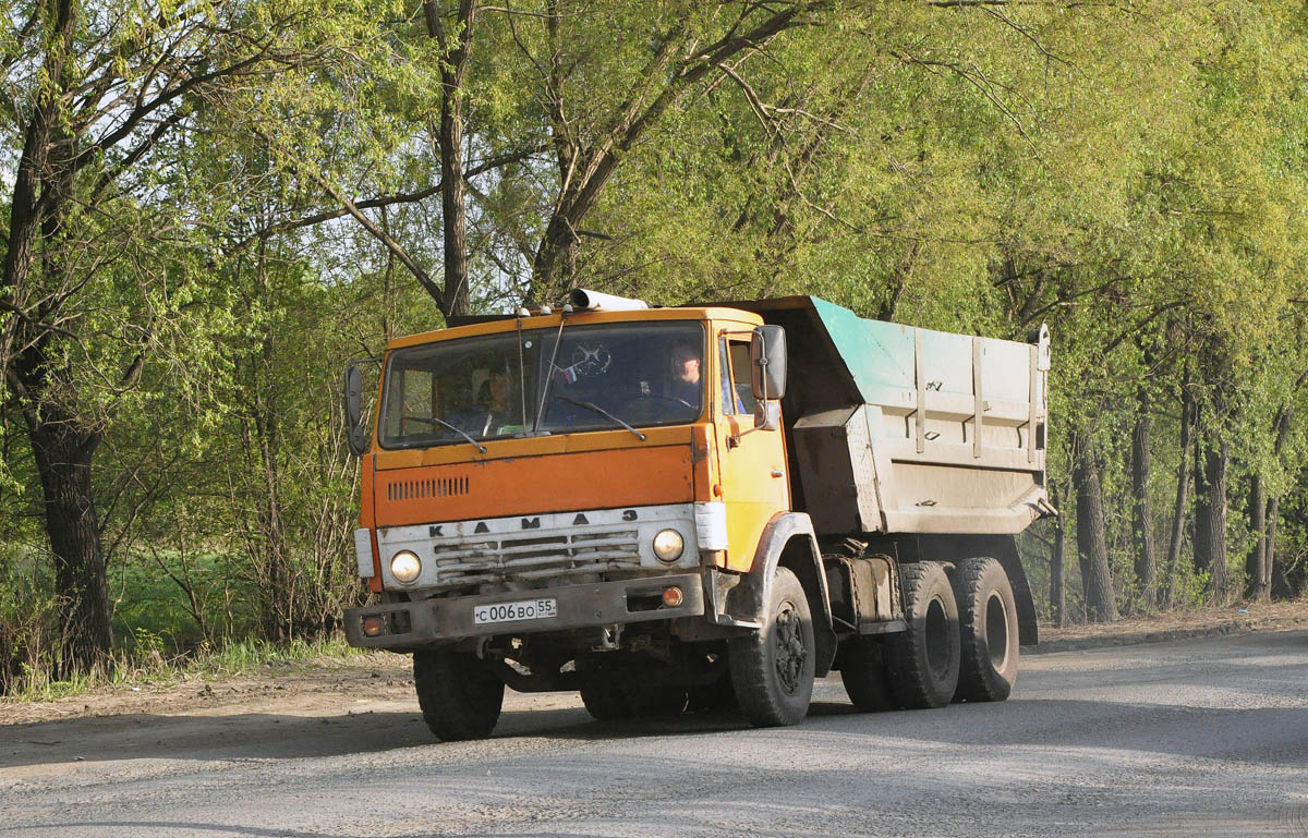 Омская область, № С 006 ВО 55 — КамАЗ-5511