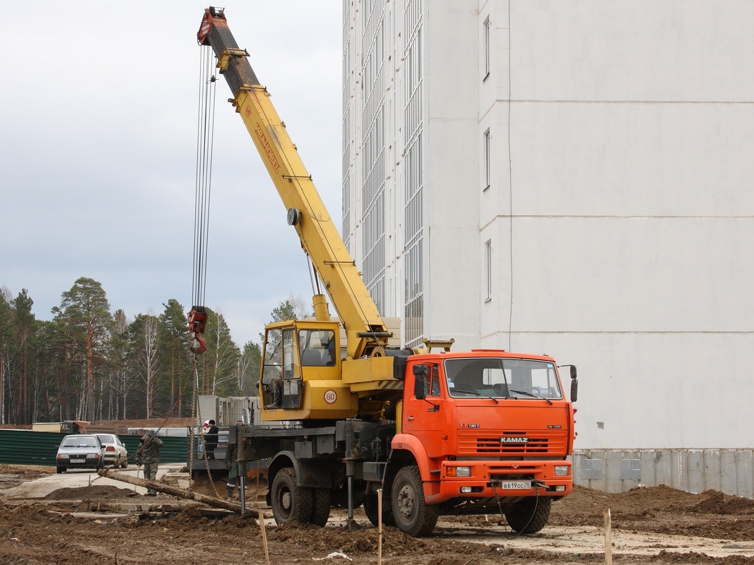 Томская область, № В 619 ОС 70 — КамАЗ-53605-15 [53605R]