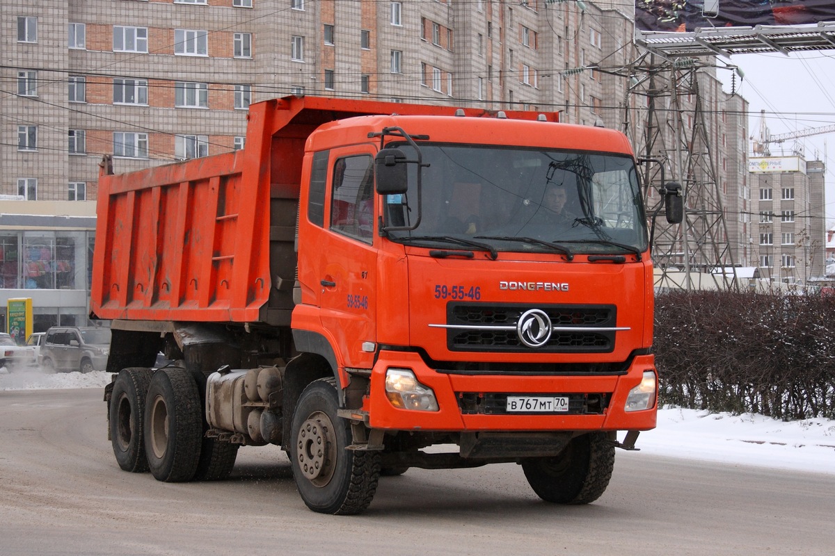 Томская область, № В 767 МТ 70 — Dongfeng KC DFL3251