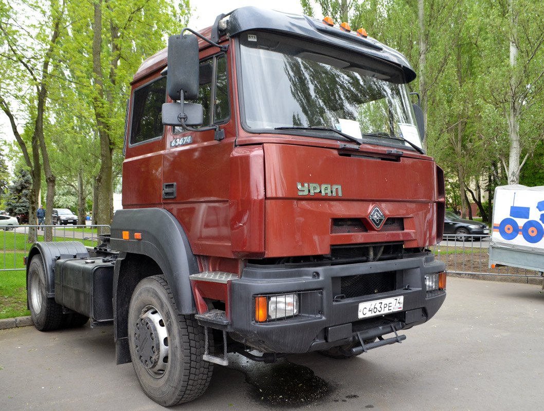 Челябинская область, № С 463 РЕ 74 — Урал-63674