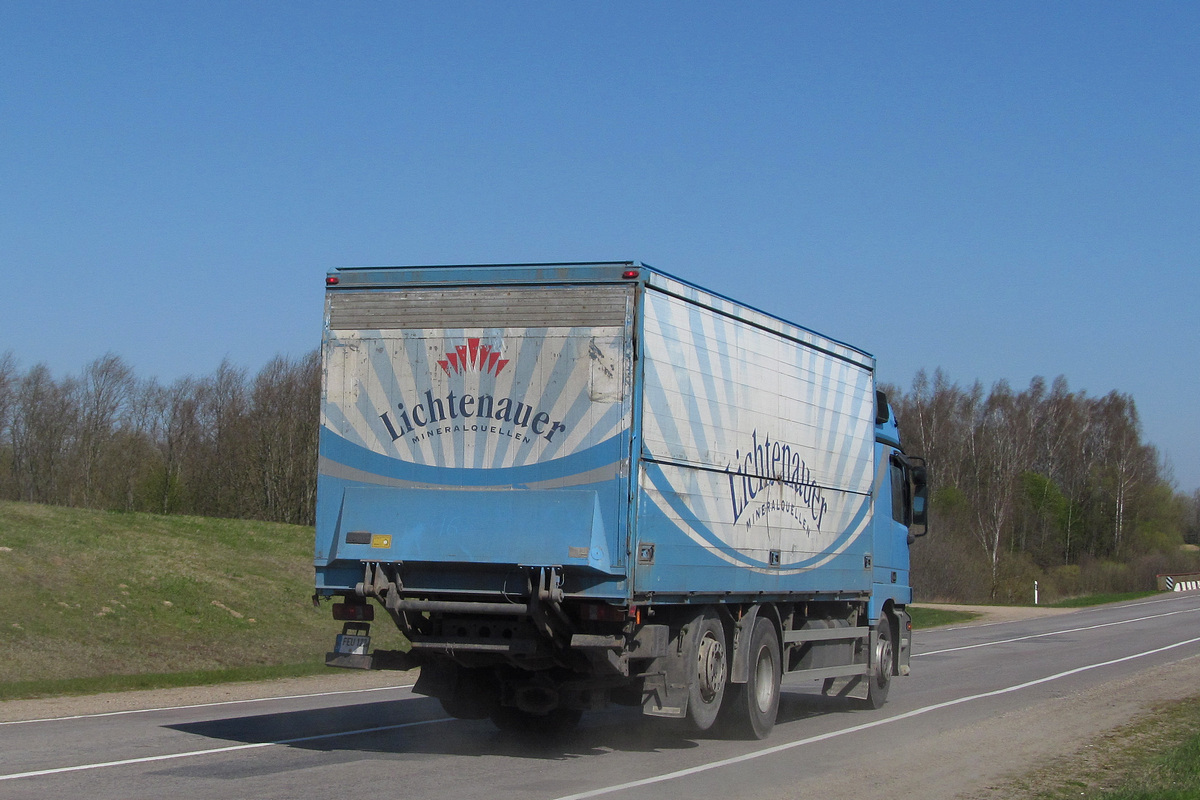 Литва, № FEU 172 — Mercedes-Benz Actros ('2003)