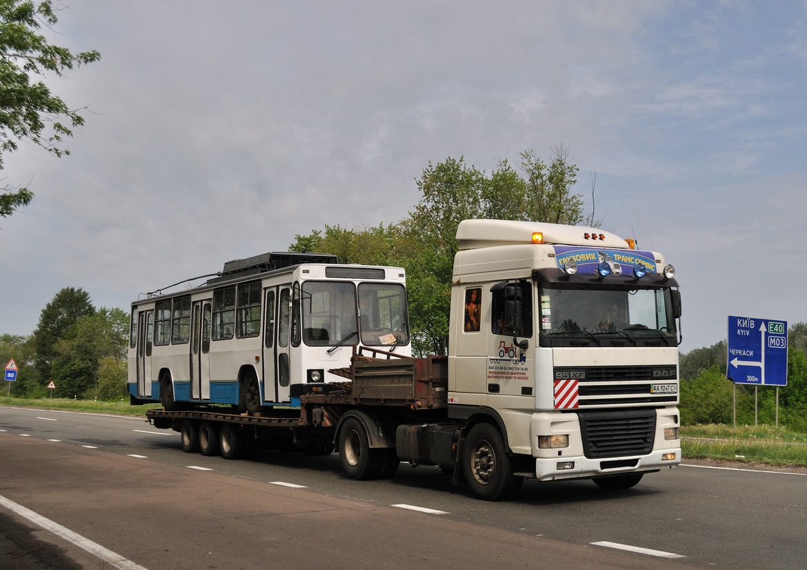 Киев, № AA 9247 CI — DAF 95XF FT