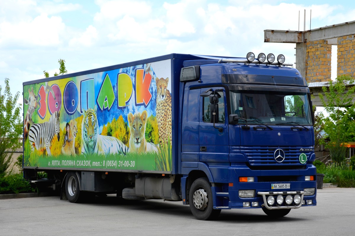 Крым, № АК 5685 ВІ — Mercedes-Benz Actros ('1997) 1840