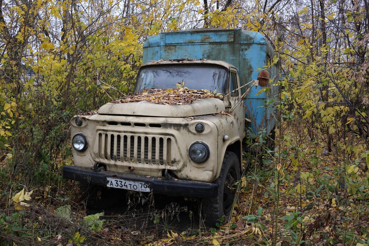 Томская область, № А 334 ТО 70 — ГАЗ-52-01