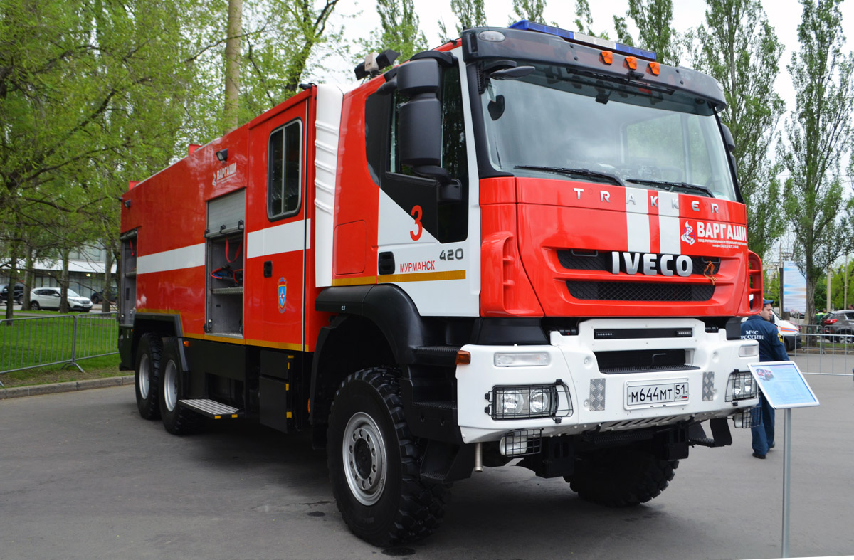 Мурманская область, № М 644 МТ 51 — IVECO-AMT Trakker ('2007); Москва — Комплексная безопасность 2015. ВДНХ, 19-22.05.2015