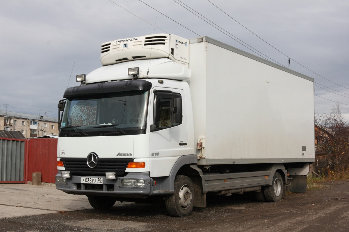 Томская область, № В 038 РА 70 — Mercedes-Benz Atego 818