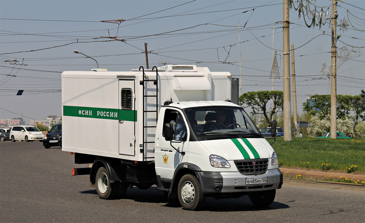 Красноярский край, № В 485 МУ 124 — ГАЗ-33106 "Валдай"