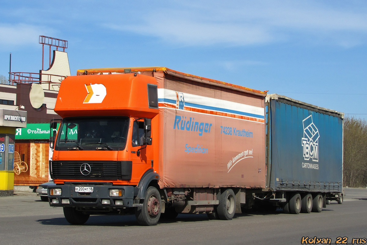 Алтайский край, № К 200 МТ 48 — Mercedes-Benz SK (общ. мод.)