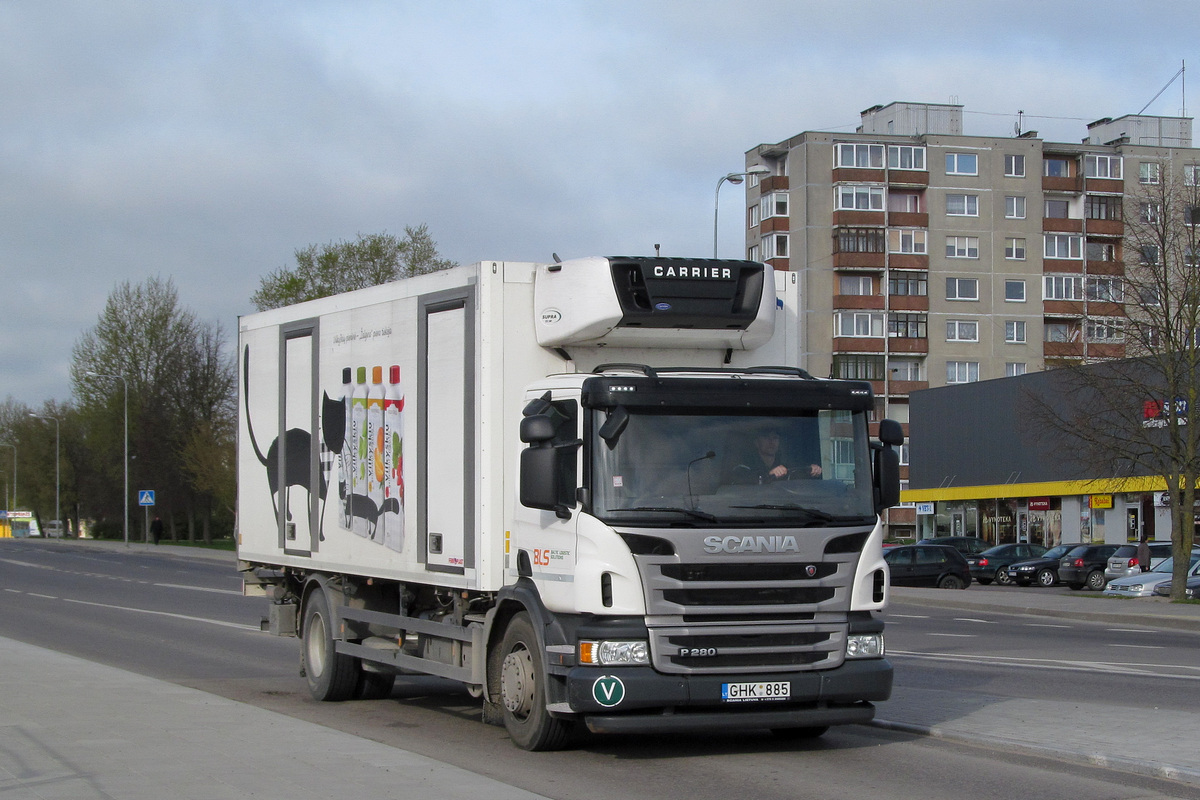 Литва, № GHK 885 — Scania ('2011) P280