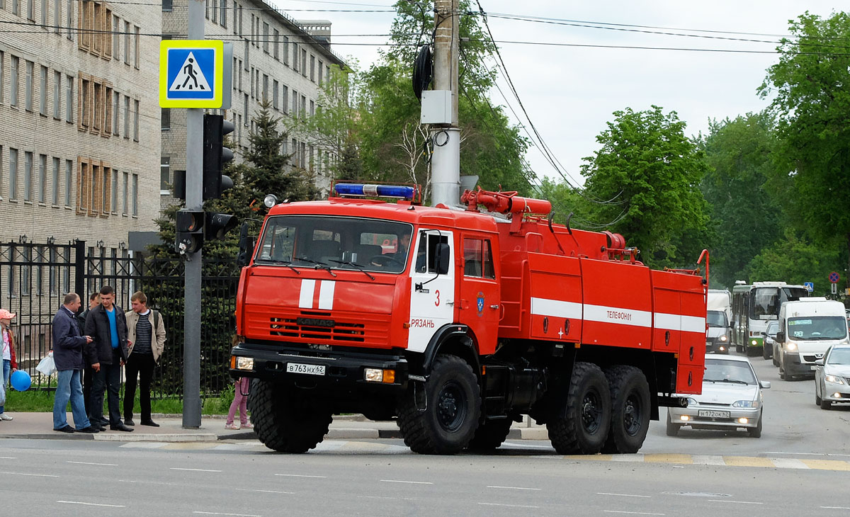 Рязанская область, № В 763 НХ 62 — КамАЗ-43118-15 [43118R]