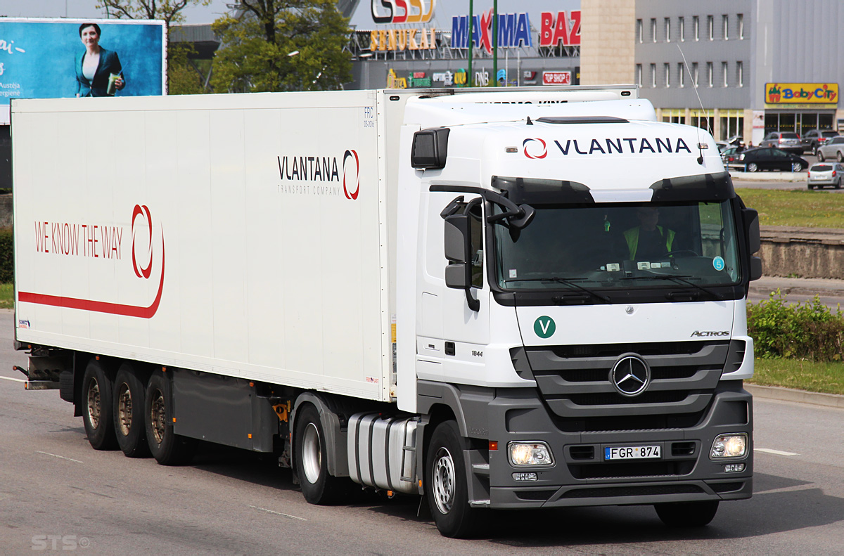 Литва, № FGR 874 — Mercedes-Benz Actros ('2009) 1844