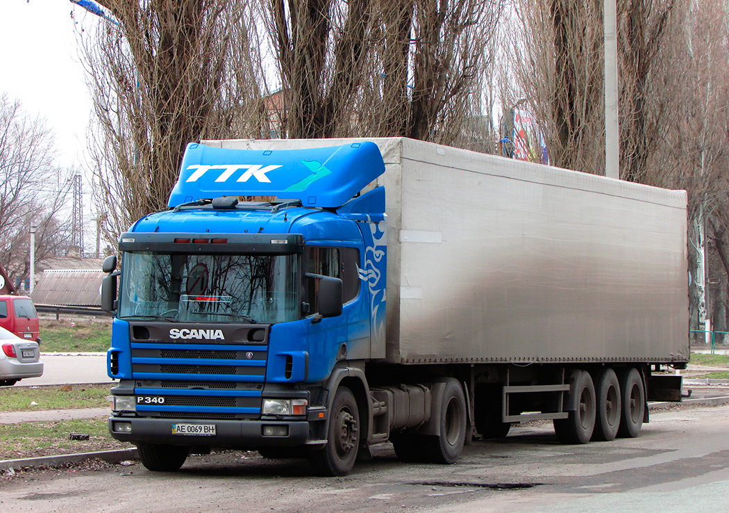 Днепропетровская область, № АЕ 0069 ВН — Scania ('1996) P340