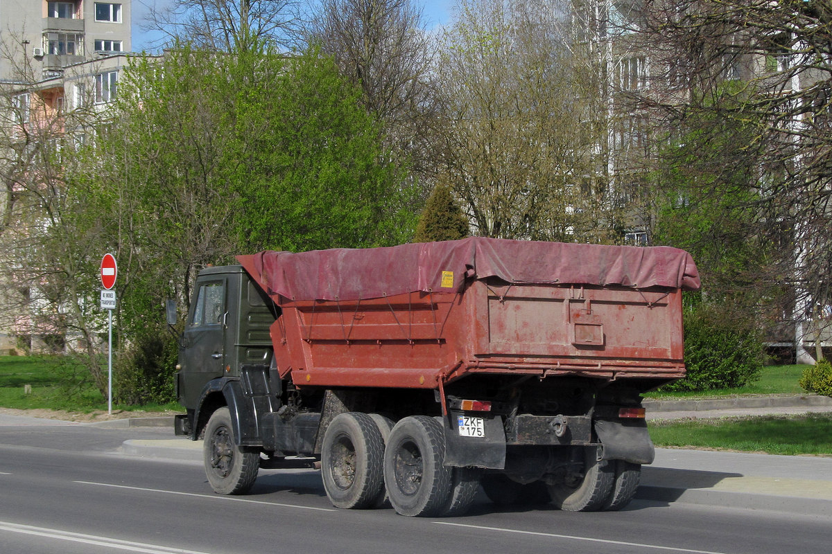 Литва, № ZKF 175 — КамАЗ-55111 (общая модель)