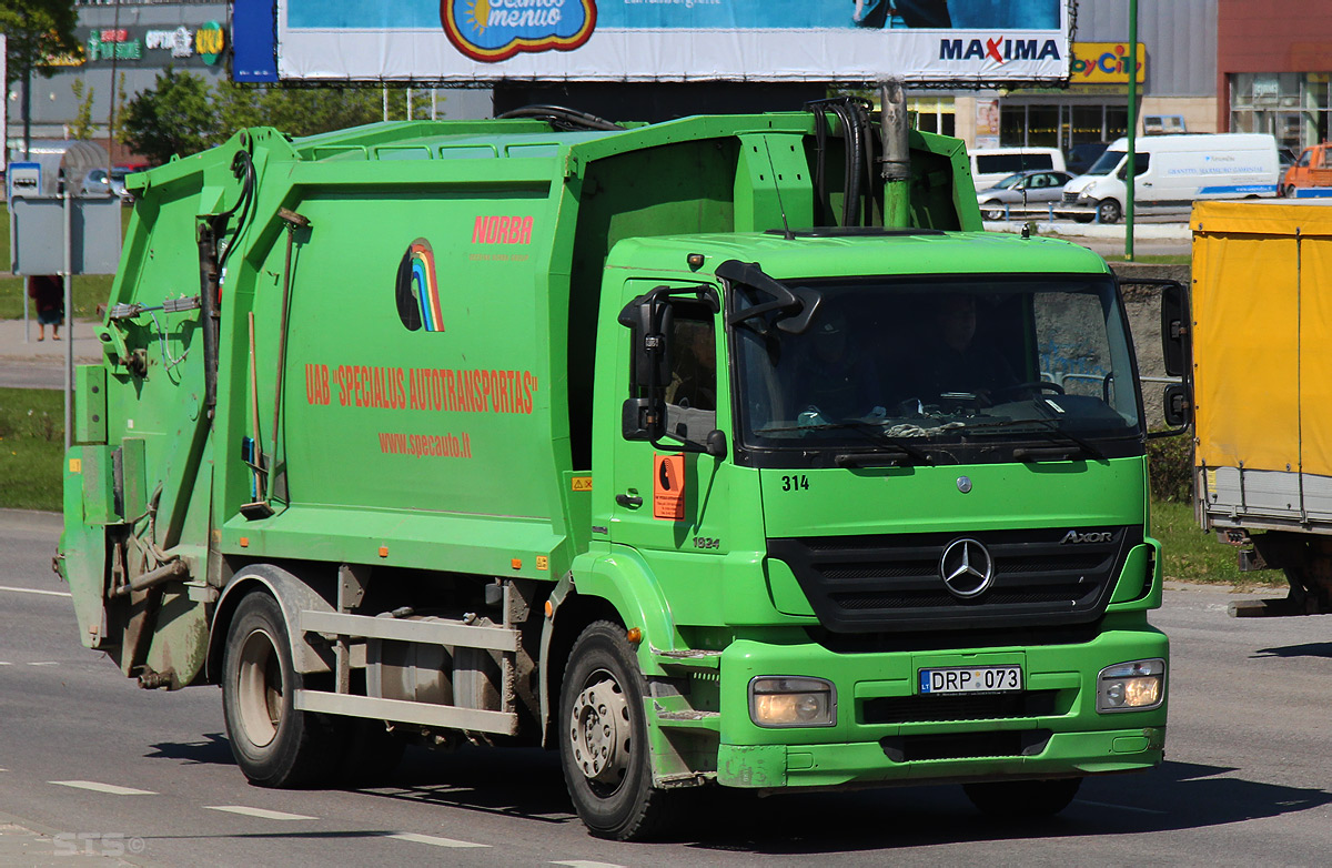 Литва, № 314 — Mercedes-Benz Axor 1824