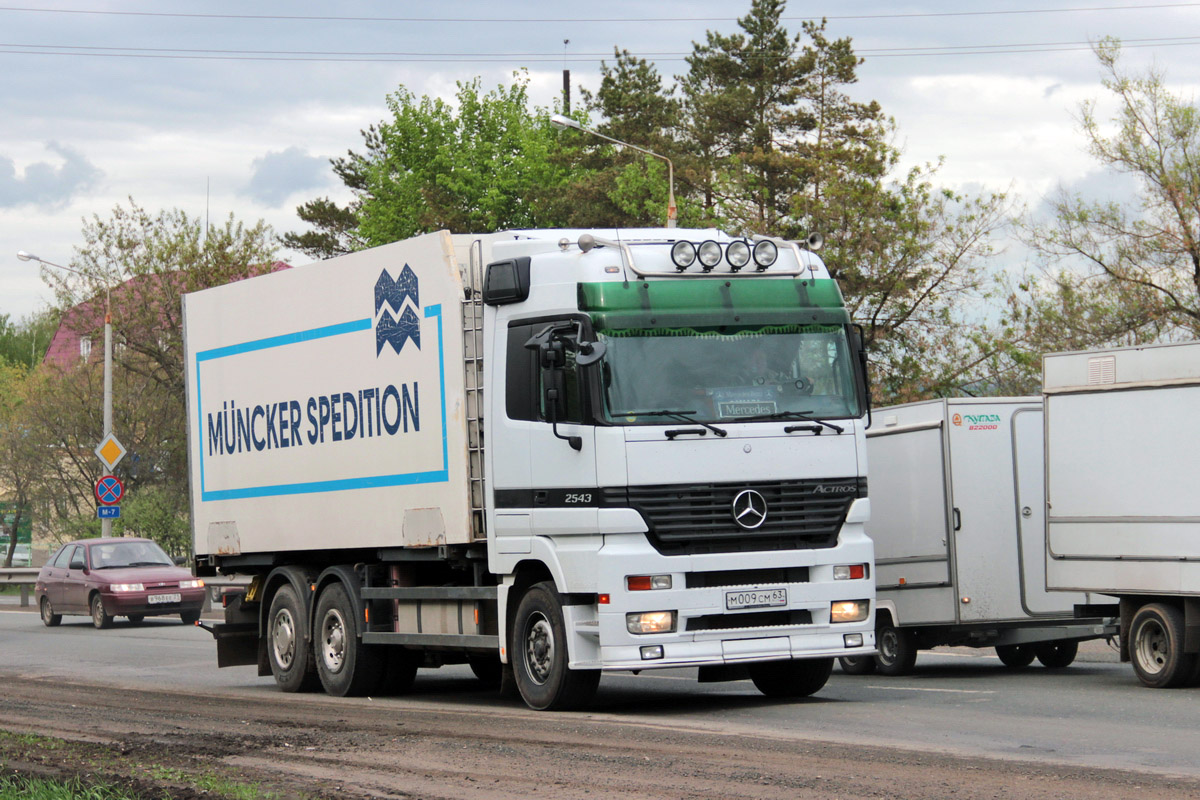 Самарская область, № М 009 СМ 63 — Mercedes-Benz Actros ('1997) 2543