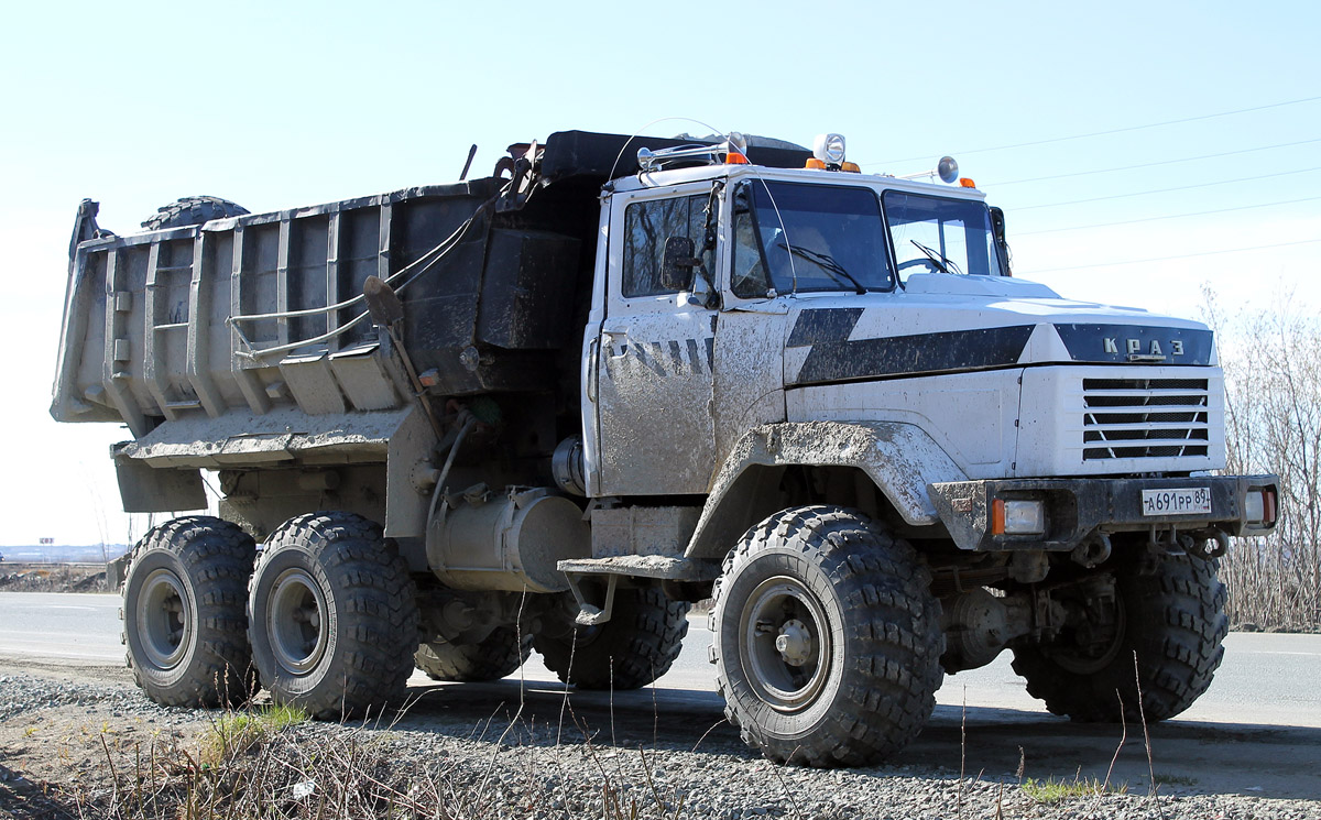 Ямало-Ненецкий автоном.округ, № А 691 РР 89 — КрАЗ-65032