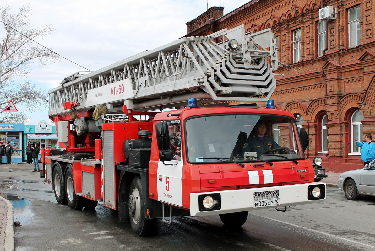 Томская область, № М 005 СР 70 — Tatra 815 PJ