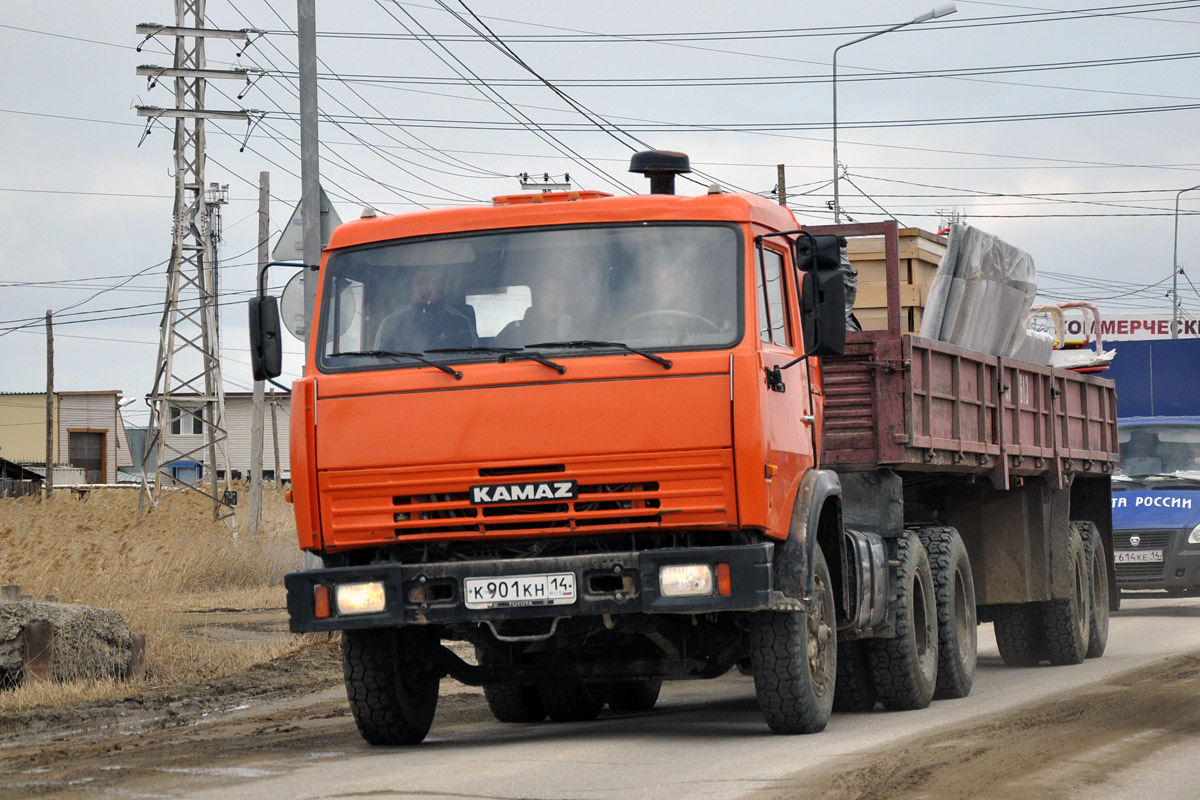 Саха (Якутия), № К 901 КН 14 — КамАЗ-5410