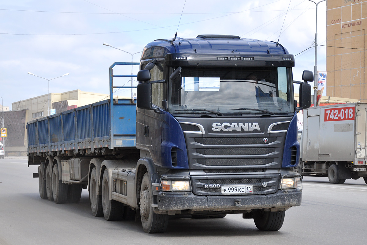 Саха (Якутия), № К 999 КО 14 — Scania ('2009) R500