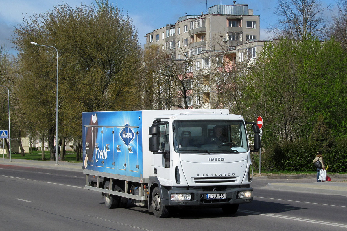 Литва, № CNJ 581 — IVECO EuroCargo ('2002)