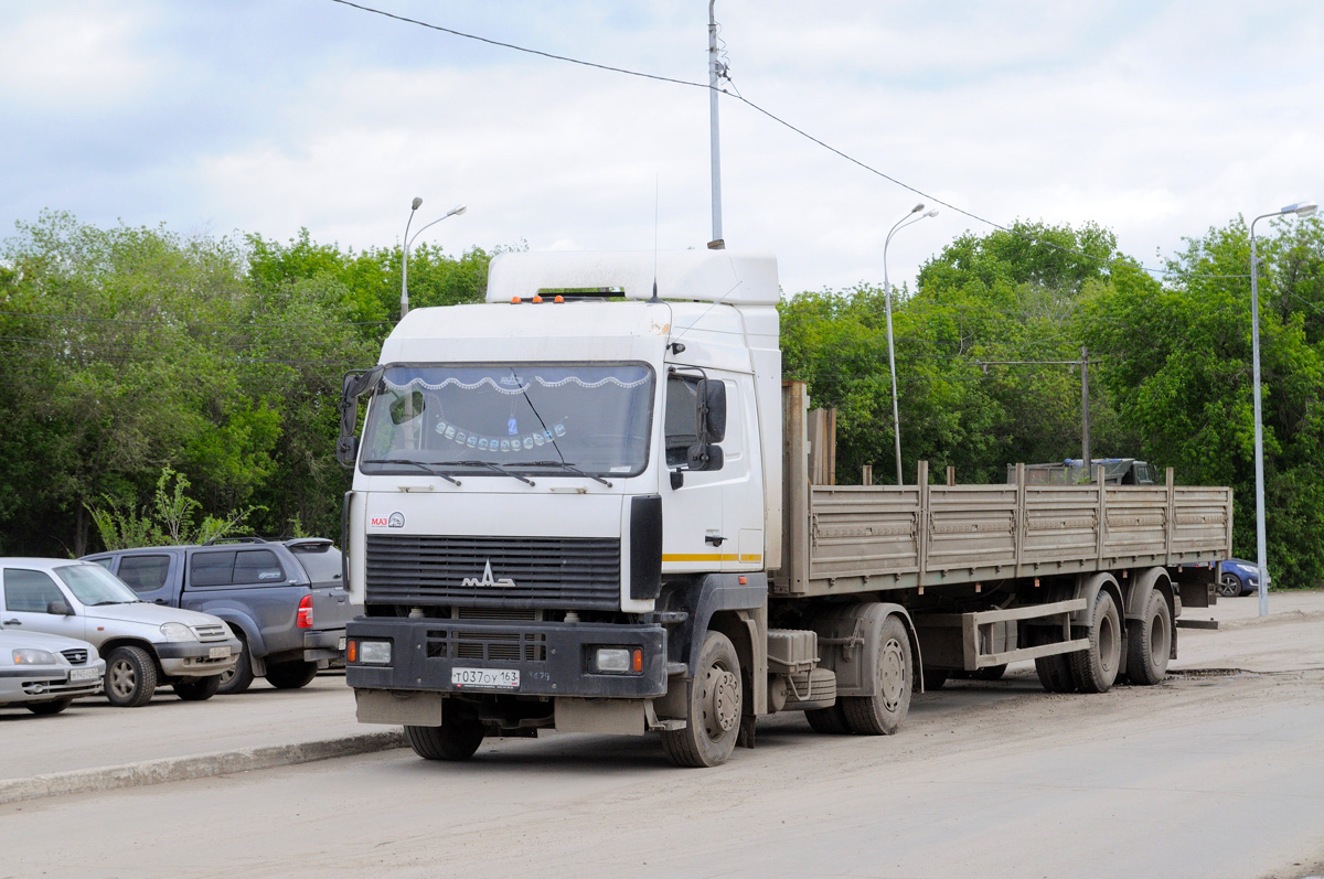 Самарская область, № Т 037 ОУ 163 — МАЗ-5440A5